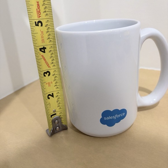Salesforce Ceramic Coffee Mug Collectible Original Event Swag Trailblazer Astro - Picture 3 of 4